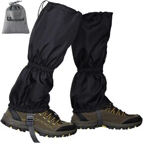 Gaiters for Hiking – Waterproof and Breathable Leg Gaiters for Women and Men Boots, Adjustable Lightweight Shoes Gaiters for Hunting, Hiking, Mountaineering, Snow Gaiters for Hiking Boots