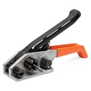 IDL Packaging IDL-1160 Silent Strapping Tensioner with Cutter for 1/2" to 3/4" Woven and Composite Cord Strapping, USA Made − Heavy-Duty Banding Tool with Windlass and One-Way Bearing