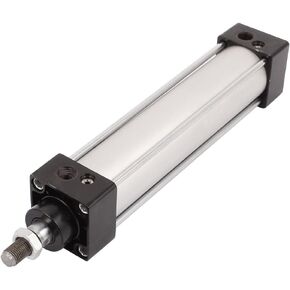 uxcell SC40x150 Single Piston Rod Double Action Pneumatic Air Pressure Cylinder