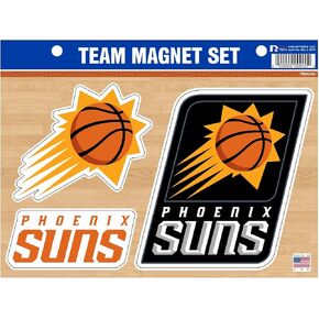 Rico Industries NBA Phoenix Suns Team Magnet Set 8.5" x 11" - Home Décor - Regrigerator, Office, Kitchen, Large