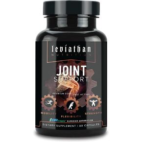 Joint Support | Helps Repair & Restore Joints for Comfort Mobility, Flexibility, Strength & Joint Health with Boswellia for Hands Back Knee and Joints for Men & Women - 90 Capsules