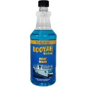 BooYah Clean Boat Wash – Only 4oz Per Gallon Super Concentrated Formula for Cleaning All Types of Watercraft – Meets EPA Safer Choice Direct Release Criteria
