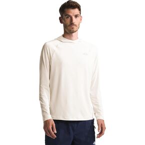 THE NORTH FACE Mens Class V Water Hoodie, XL, White Dune