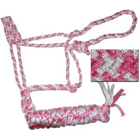Mule Tape Halter with 10 Foot Detachable Lead