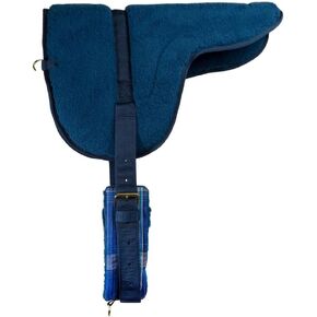 وسادة Kensington Fleece Bareback - سرج من الصوف شديد التحمل مع مركز إسفنجي سميك بقياس 1 بوصة - يبلغ طوله 29 بوصة وعرضه 36 بوصة