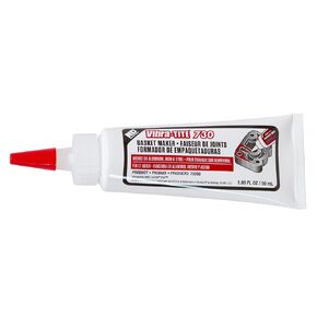 Vibra-TITE 730 Red Solvent Resistant Flexible Gasket Maker, 50ml Tube