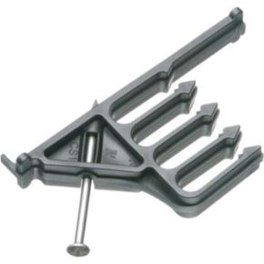 Arlington CS14-25 Nail-On Cable Spacer, Holds up to Eight 14/2 Cables on Stud, Non-Metallic, 25-Pack