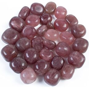 Polygram Jasper Tumbled Crystals Bulk Polished Rocks Stones Healing Crystals and Stones for Tumbling Rock Collection Vase Filler Reiki Gemstone Gifts Fountain Tumbles | Size 20-25 mm, 1lb