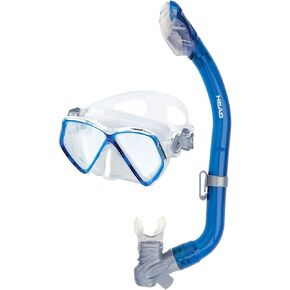Pirate Junior Deluxe Silicone Mask/Dry Snorkel Combo by Head Snorkeling