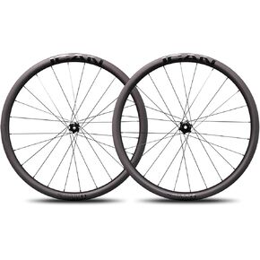 ICAN Alpha 35/46 Disc Pro Carbon Road Bike Wheelset 700C 21mm Inner Width 1500g/1610g Compatible with Shimano/Sram XDR Freehub