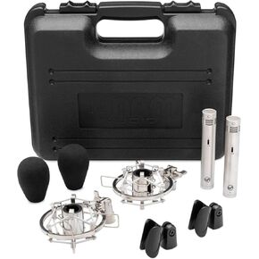 Warm Audio WA-84 Small-Diaphragm Condenser Microphone Stereo Pair Nickel