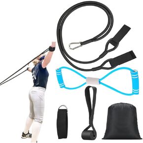 Baseball Softball Resistance Training Bands,Baseball Training Equipment,Baseball Pitching Trainer and Arm Trainer,Softball Training Aid for Pitching Arm Strength Throwing Warm up Stretching in Kuwait