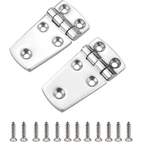 مفصلة باب قصيرة للقارب الشوكي شديدة التحمل من الفولاذ المقاوم للصدأ 316 درجة بحرية 3 بوصة × 1-1/2 بوصة زوج من 2 in Kuwait