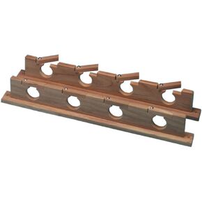 Whitecap 60620 Teak Lock-in 4 Rod Storage Rack , Beige