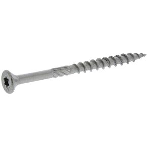48621 Wood Screws, #9 x 2", Premium Stainless Marine Screws, Rust Resistant , Stainless Steel, 1lb Box, 126 pcs