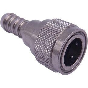Boat Motor 3B2-70250-1 3B2702501 3B2702501M Female Fuel Line Connector (Engine Side) for Tohatsu for Nissan Outboard Engine 4-140HP, fits 5/16’’/8mm Hose, 13mm Connector