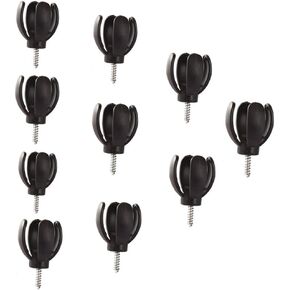 10 PCS Golf Ball Pick Up Retriever Grabber Claw 4-Prong Sucker Tool