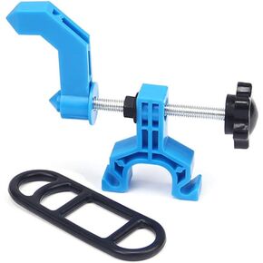 Portable Bicycle Wheel Truing Stand, Bike Rims Adjustment Tools, Mini Simple Compact Lightweight Bike Wheel Repair Tools Tuning Tool Blue