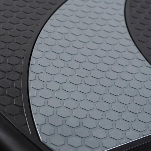 COSTWAY Fitness 31'' قابل للتعديل الهوائية السائر، منصة اللياقة البدنية مع سطح غير قابل للانزلاق، ممارسة السائر مع 4 "-6" -8 "الناهضون، معدات تجريب المواد PP للصالة الرياضية، المنزل والمكتب in Kuwait