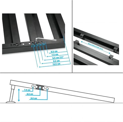 Guitar Effects Pedal Board, Large Power Supply Pedalboard Set, Adhesive Backed Hook-and-Loop and Power Supply Mounting Device,with Carry Bag,SH-PDB03050M(35×505×175mm) in Saudi Arabia