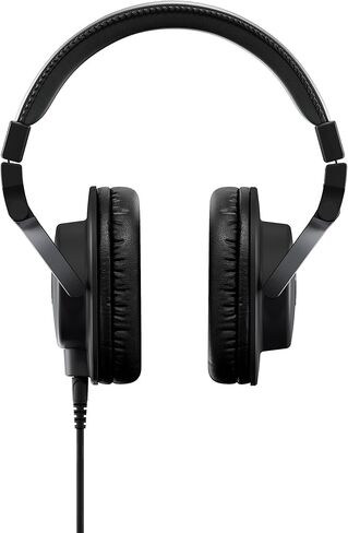 YAMAHA HPH-MT5 Studio Headphones - Foldable Monitor Headphones with 3m Cable and 6.3mm Standard Stereo Adapter Plug, Black in Saudi Arabia