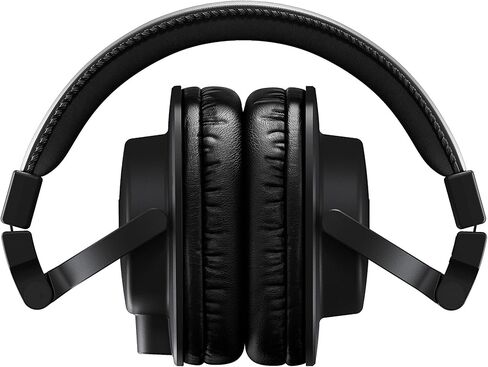 YAMAHA HPH-MT5 Studio Headphones - Foldable Monitor Headphones with 3m Cable and 6.3mm Standard Stereo Adapter Plug, Black in Saudi Arabia