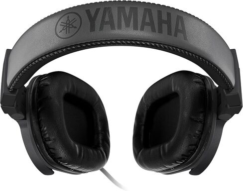 YAMAHA HPH-MT5 Studio Headphones - Foldable Monitor Headphones with 3m Cable and 6.3mm Standard Stereo Adapter Plug, Black in Saudi Arabia