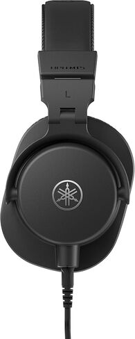 YAMAHA HPH-MT5 Studio Headphones - Foldable Monitor Headphones with 3m Cable and 6.3mm Standard Stereo Adapter Plug, Black in Saudi Arabia