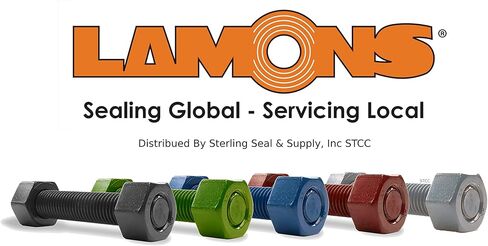 Lamons Sterling Seal THRROD.MED.B7.BOS.3/4-10x2ftx2 Medium-Strength Threaded Rod, Black-Oxide Grade B7 Steel, 3/4"-10 Thread Size, 2 Feet Long (Qty 2 Each) in Saudi Arabia