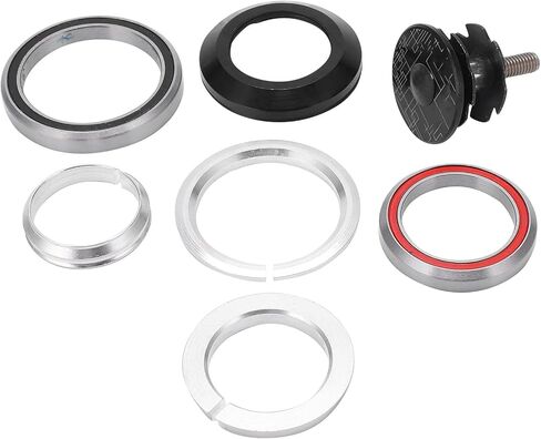 Keenso Bike Headset Bearings, 41.8?52mm M4/5 Mountain Road Bike Bearing Headset Straight Tapered Tube Parts in Saudi Arabia
