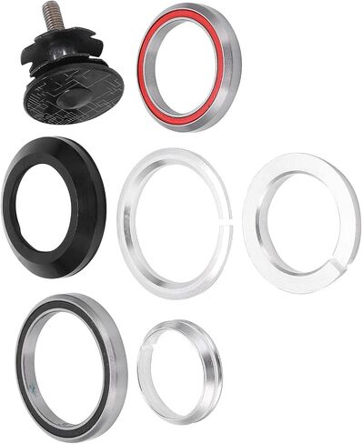 Keenso Bike Headset Bearings, 41.8?52mm M4/5 Mountain Road Bike Bearing Headset Straight Tapered Tube Parts in Saudi Arabia