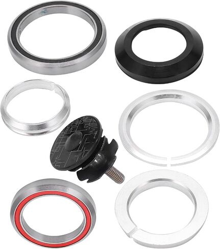 Keenso Bike Headset Bearings, 41.8?52mm M4/5 Mountain Road Bike Bearing Headset Straight Tapered Tube Parts in Saudi Arabia