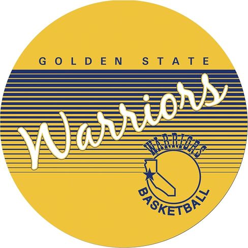 مقعد بار كلاسيكي من الخشب الصلب من NBA Golden State Warriors، مقاس واحد، كروم in Saudi Arabia