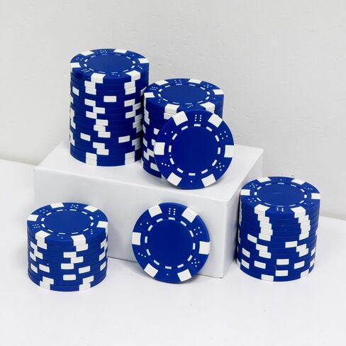 11.5 Gram Poker Chips ABS Monte Carlo Poker Chips Casino Grade Poker Chip for Texas Hold'em, Blackjack,Card Night Poker Games-Pack of 50 in Saudi Arabia
