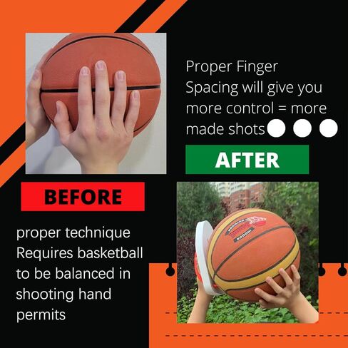 Basketball Training Left and Right Handed Universal Basketball Shooting Form Helper Basketball Shot Trainer/Basketball Shooting Trainer Made of Eva Foam for A More Comfortable Feel in Saudi Arabia