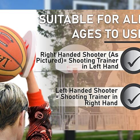 Basketball Training Left and Right Handed Universal Basketball Shooting Form Helper Basketball Shot Trainer/Basketball Shooting Trainer Made of Eva Foam for A More Comfortable Feel in Saudi Arabia