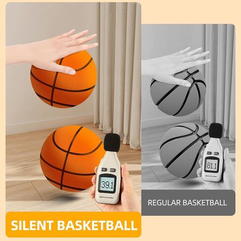 Silent Basketball Mini Basketball Indoor Basketball for Kids Small Basketball Dribbling Indoor in Saudi Arabia
