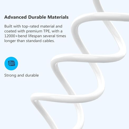 كابل USB C إلى Lightning 5 حزم 6FT [معتمد من Apple MFi] شاحن iPhone سريع شحن سريع من النوع c إلى كابل Lightning لهاتف iPhone 14 13 12 11 Pro Max Xr Xs 8 والمزيد - أبيض in Kuwait