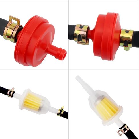 100 قطعة مشبك خط الوقود، PNXKTXO 10 مقاس 6-17 مم مجموعة مشابك خرطوم الربيع مع شريط مسطح دوار in Kuwait