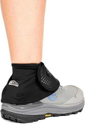 Topo Athletic Unisex Adult Topo Performance Trail Gaiter |Lightweight Stretch Nylon Black/Black Shoe Gaiter for Trail Running in Saudi Arabia