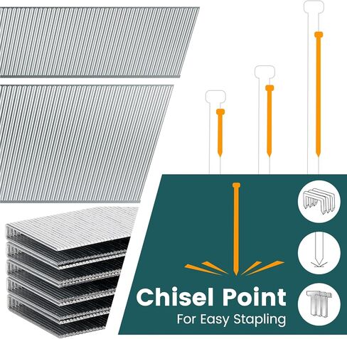 18 مسامير براد قياس، 3/4 بوصة 1000 عدد مسامير براد عالمية لجهاز تثبيت المسامير الكهربائي والهوائي in Kuwait