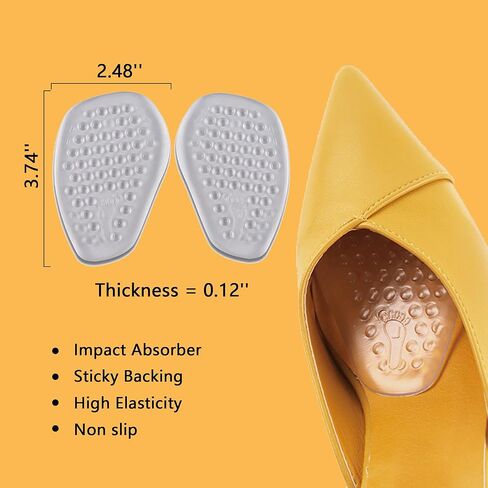 حشوات وسائد للكعب، وبطانات مشط القدم وبطانات مقابض الكعب، ومقابض كعب واحدة، ووسائد كرة قدم 2x وأكواب كعب 2x، تقلل آلام القدم، وتمنع ظهور البثور للأحذية الفضفاضة الكبيرة جدًا in Kuwait