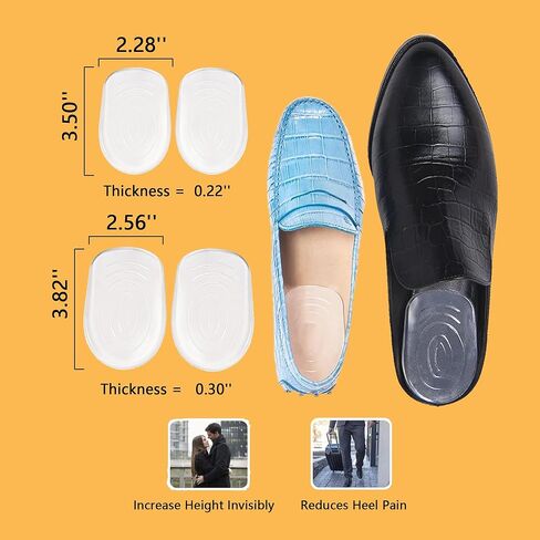 حشوات وسائد للكعب، وبطانات مشط القدم وبطانات مقابض الكعب، ومقابض كعب واحدة، ووسائد كرة قدم 2x وأكواب كعب 2x، تقلل آلام القدم، وتمنع ظهور البثور للأحذية الفضفاضة الكبيرة جدًا in Kuwait