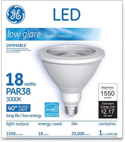 التيار، مدعوم بمصباح اتجاهي LED GE LED18D38OW383040 LED in Kuwait