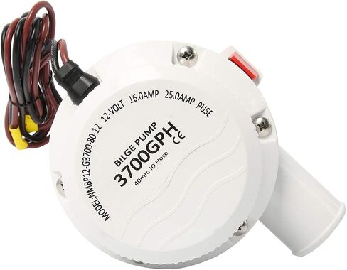 3700GPH 12V Plumbing Electric Bilge Pump for Marine Boat in Saudi Arabia