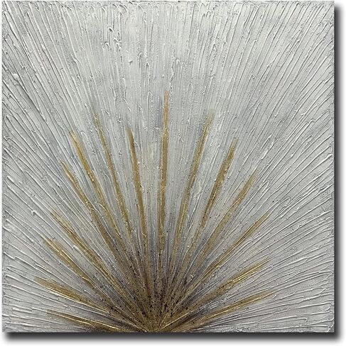V-inspire Art، 24 × 36 بوصة فن تجريدي حديث للحائط فلامنغو حيوي مرسومة يدويًا لوحة زيتية من الأكريليك على القماش لتزيين غرفة المعيشة وغرفة النوم الملونة in Kuwait