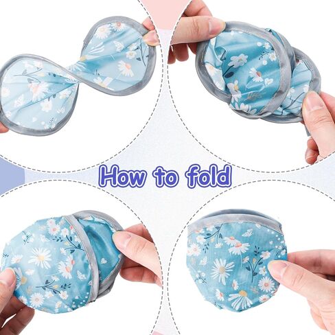 Suzile 12 Pieces Colorful Floral Round Fans Handheld Compact Cooling Fans Disc Fans Portable Hand Fan Folding for Outdoor Games Wedding Party Decorations Summer Outdoor Activity, 6 Patterns(Flower) in Saudi Arabia