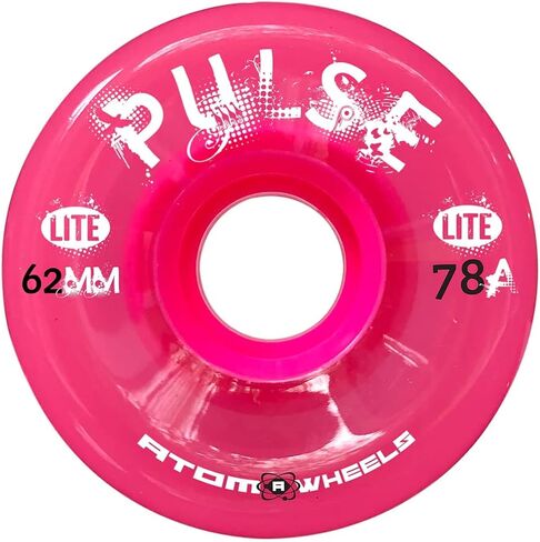 Pulse Outdoor Quad Roller Wheels (Hardness 78A, 65mm x 37mm) in Saudi Arabia