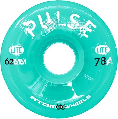 Pulse Outdoor Quad Roller Wheels (Hardness 78A, 65mm x 37mm) in Saudi Arabia