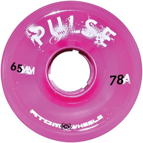 Pulse Outdoor Quad Roller Wheels (Hardness 78A, 65mm x 37mm) in Saudi Arabia